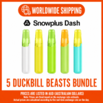 Snowplus Dash Platypus 5-Piece Value Set
