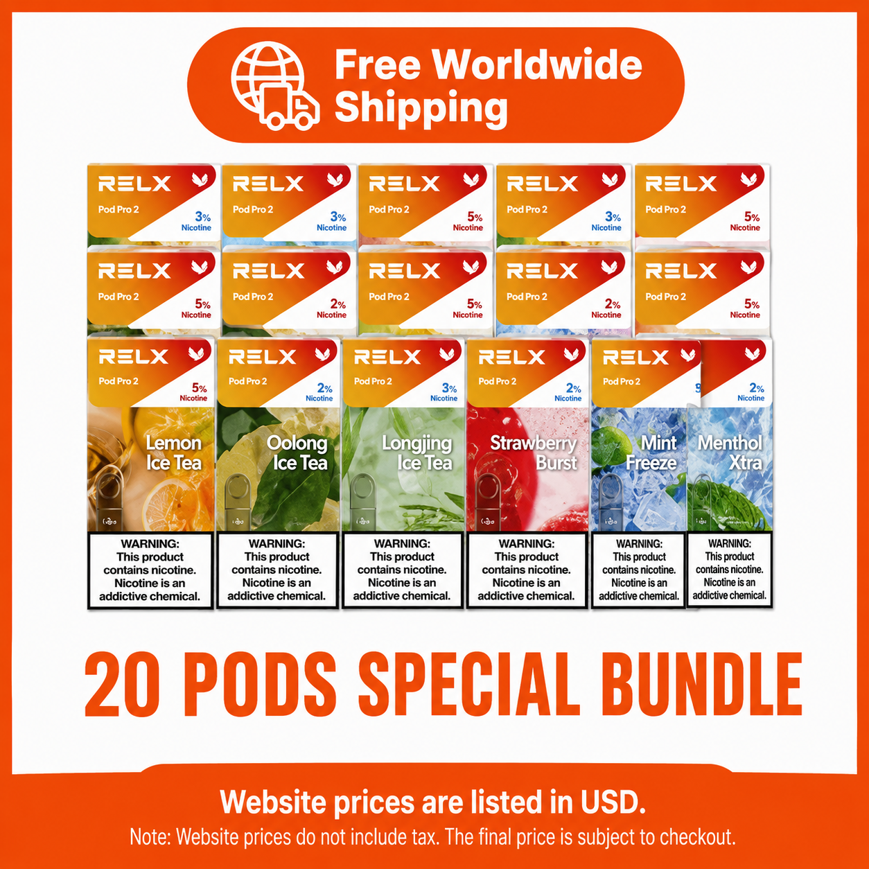 2eef9b28-dfc7-46d7-881a-0dcdb22facfe Ruyue Sixth Generation Pod Special Offer Pack (20 pods) - Image 1