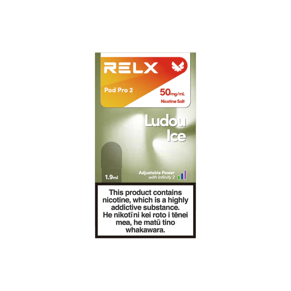 10 single pods of RELX 6th generation Green Bean Ice Pop