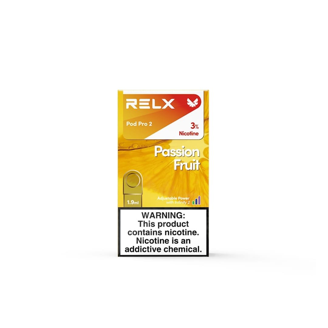 892a674c723d836f1b3391cfb7cb86fe3f8b9759 10 pieces Relx 6th Generation Passion Fruit Single Pack - Image 1